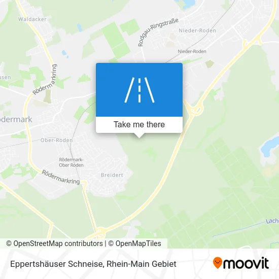 Карта Eppertshäuser Schneise