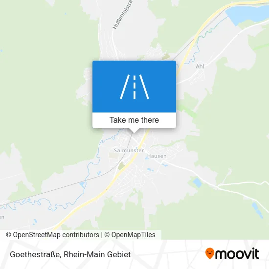 Карта Goethestraße