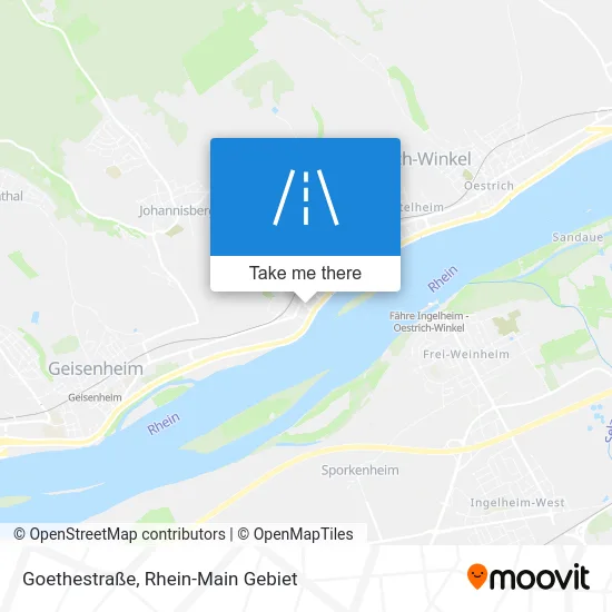 Карта Goethestraße