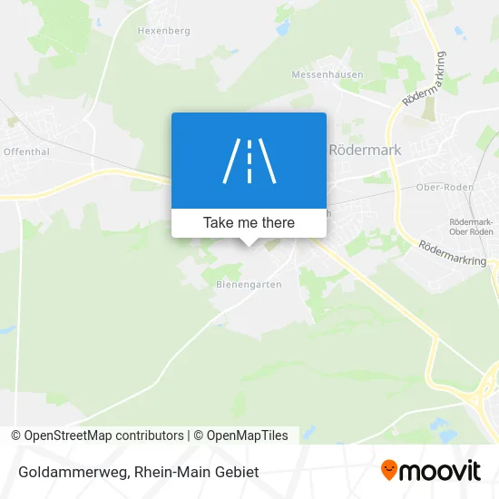 Карта Goldammerweg