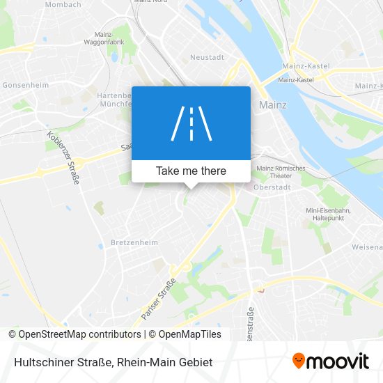 Hultschiner Straße map