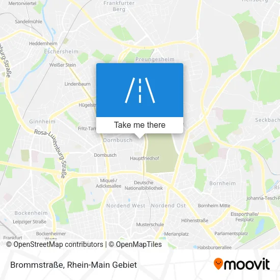 Brommstraße map