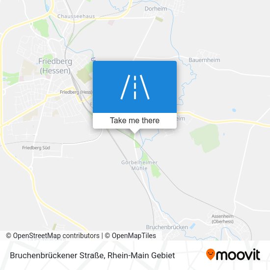 Bruchenbrückener Straße map