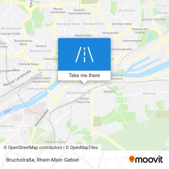 Карта Bruchstraße