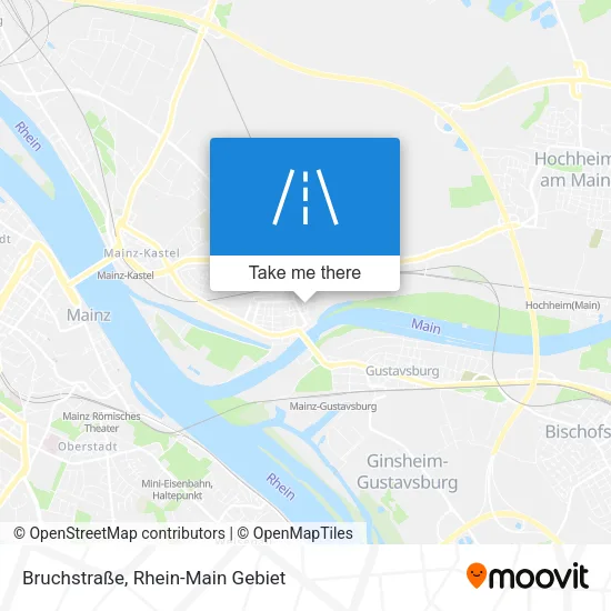 Карта Bruchstraße