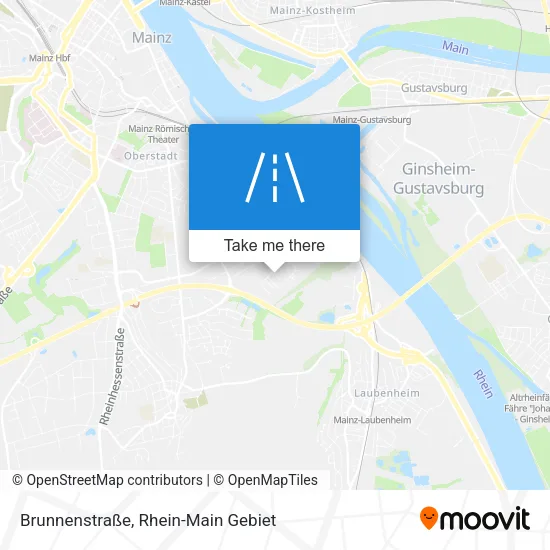 Карта Brunnenstraße