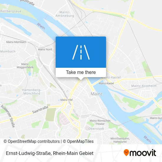 Карта Ernst-Ludwig-Straße
