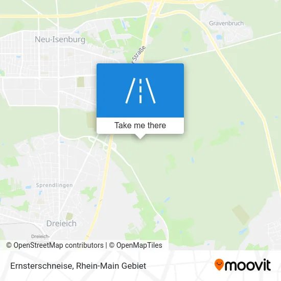 Карта Ernsterschneise