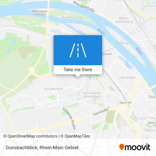 Карта Gonsbachblick