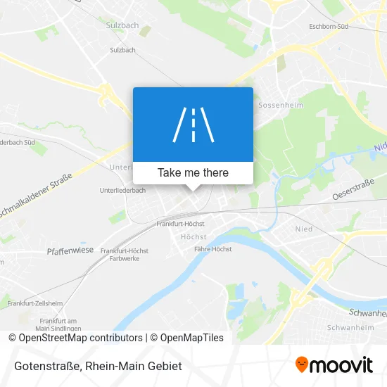 Карта Gotenstraße