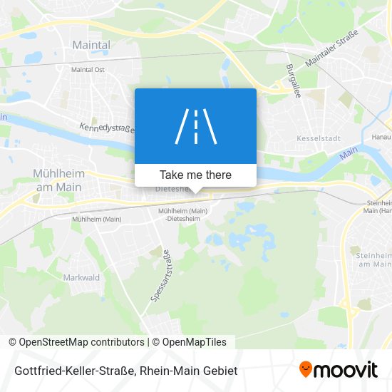 Gottfried-Keller-Straße map