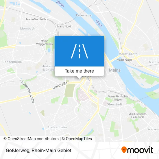 Карта Goßlerweg