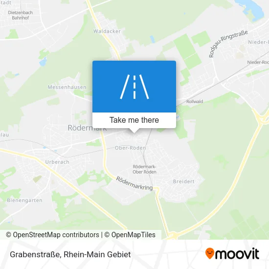 Карта Grabenstraße