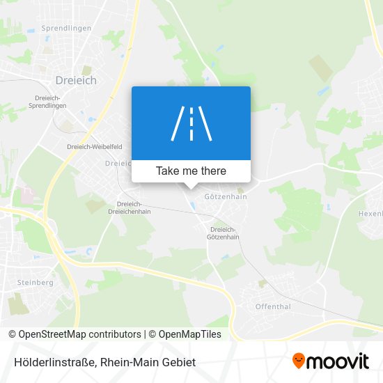 Hölderlinstraße map