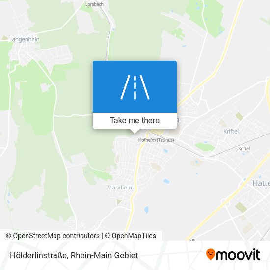 Hölderlinstraße map