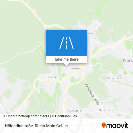 Hölderlinstraße map