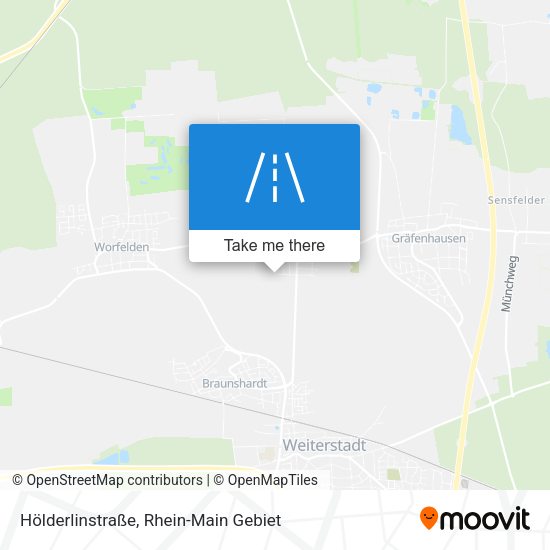 Hölderlinstraße map