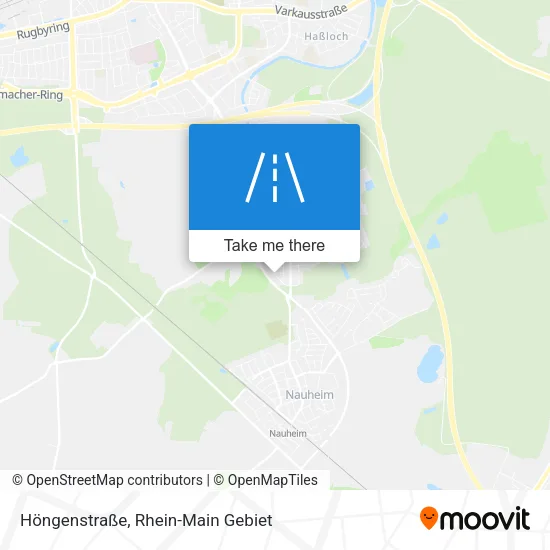 Höngenstraße map