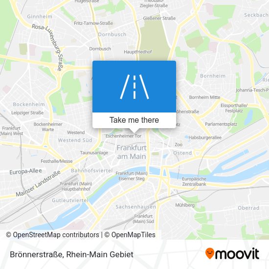 Brönnerstraße map