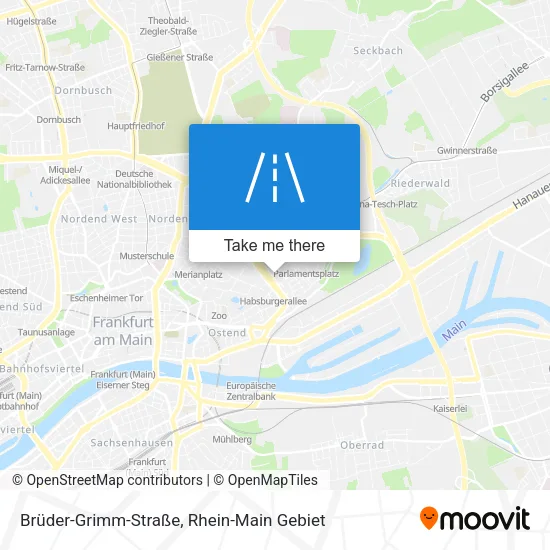 Карта Brüder-Grimm-Straße