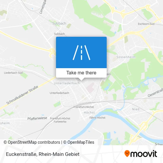 Карта Euckenstraße