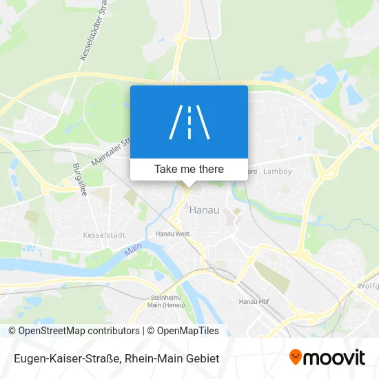 Карта Eugen-Kaiser-Straße