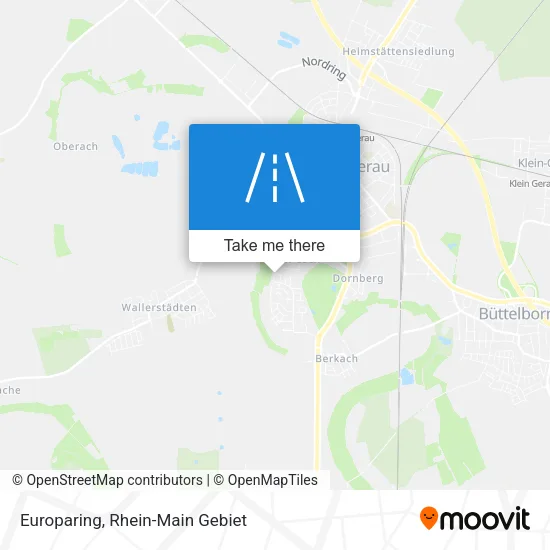 Карта Europaring