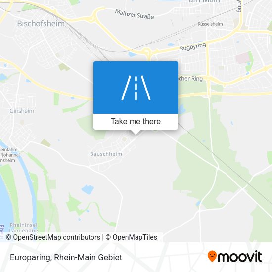 Карта Europaring