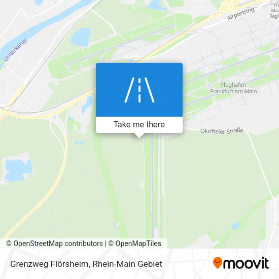 Карта Grenzweg Flörsheim