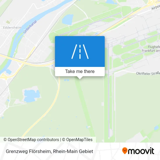 Карта Grenzweg Flörsheim