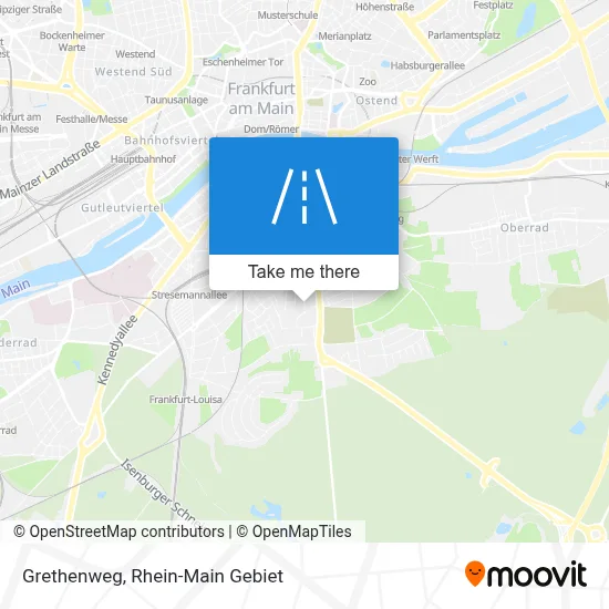 Grethenweg map
