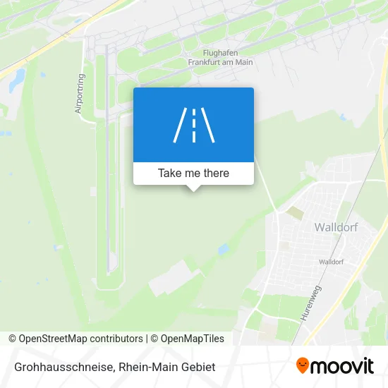 Карта Grohhausschneise