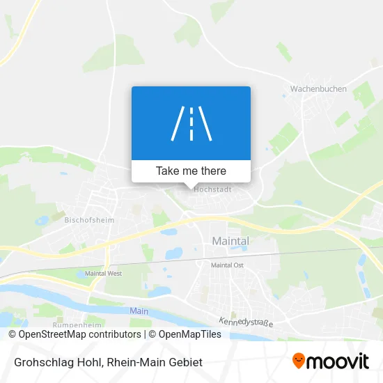 Карта Grohschlag Hohl