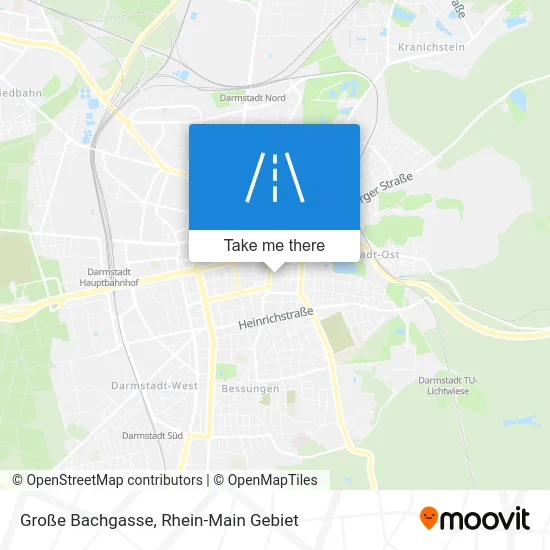 Карта Große Bachgasse