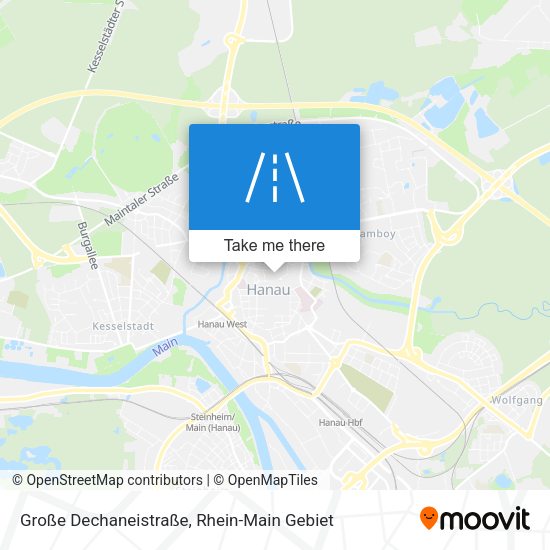 Große Dechaneistraße map