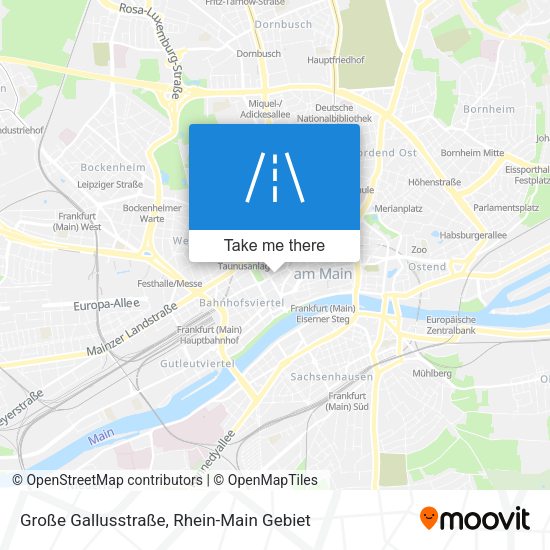 Große Gallusstraße map