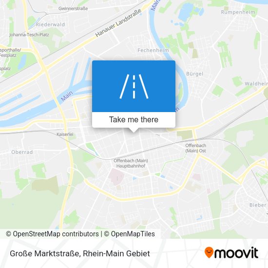 Große Marktstraße map