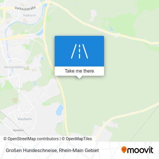 Großen Hundeschneise map
