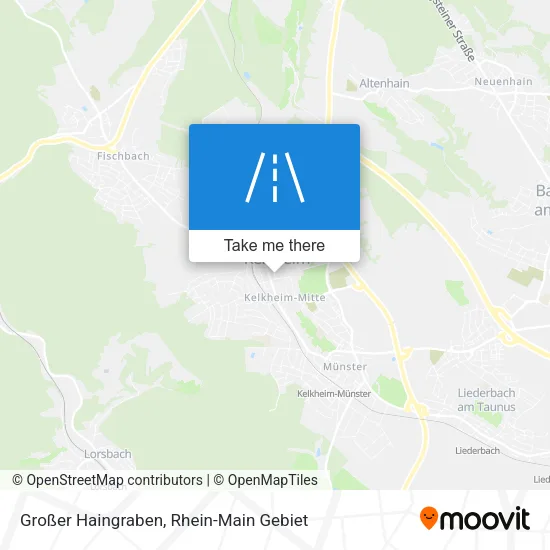 Карта Großer Haingraben