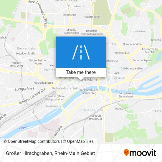 Карта Großer Hirschgraben