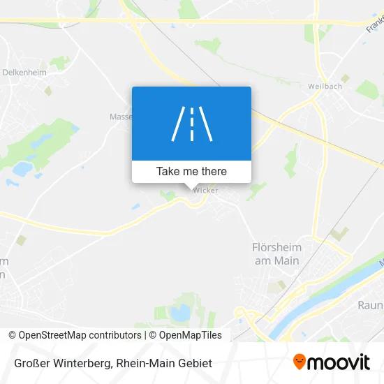 Карта Großer Winterberg
