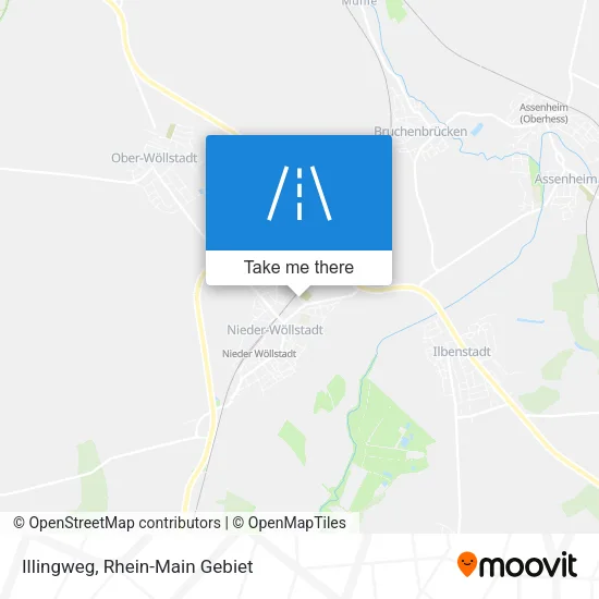 Карта Illingweg