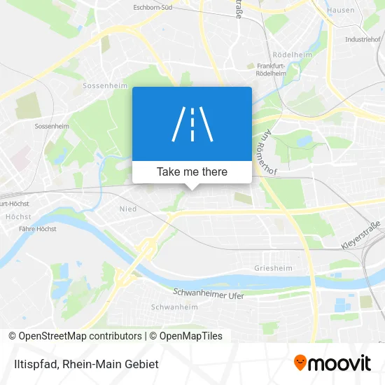Iltispfad map