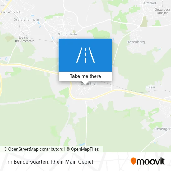 Im Bendersgarten map