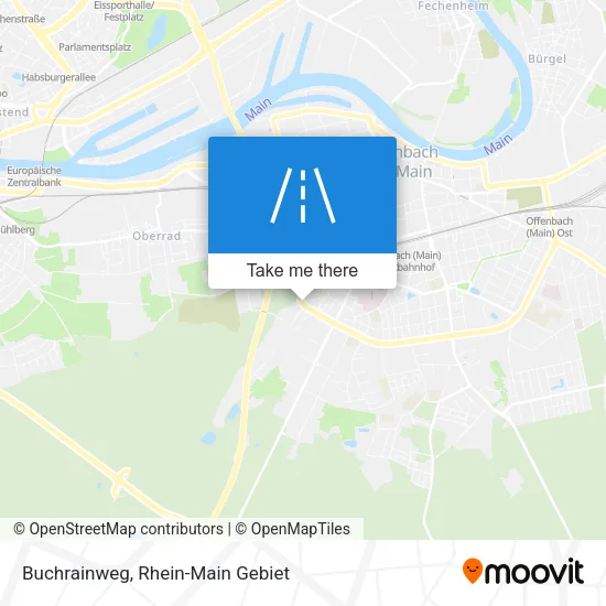 Карта Buchrainweg