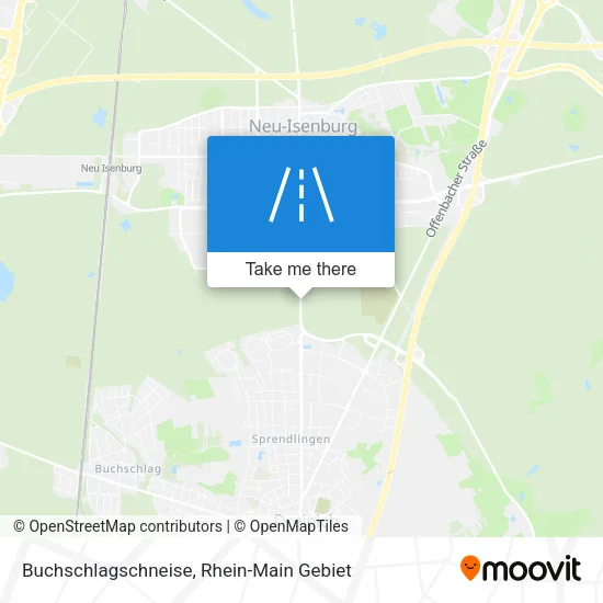 Карта Buchschlagschneise