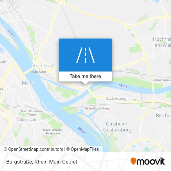 Burgstraße map