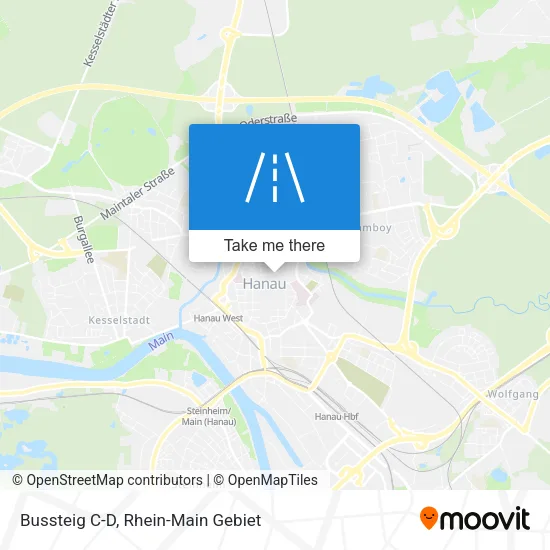 Карта Bussteig C-D