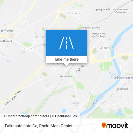 Falkensteinstraße map