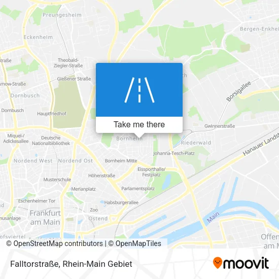 Карта Falltorstraße